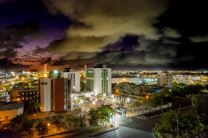 Het APC-onderkomen. Foto Dushi